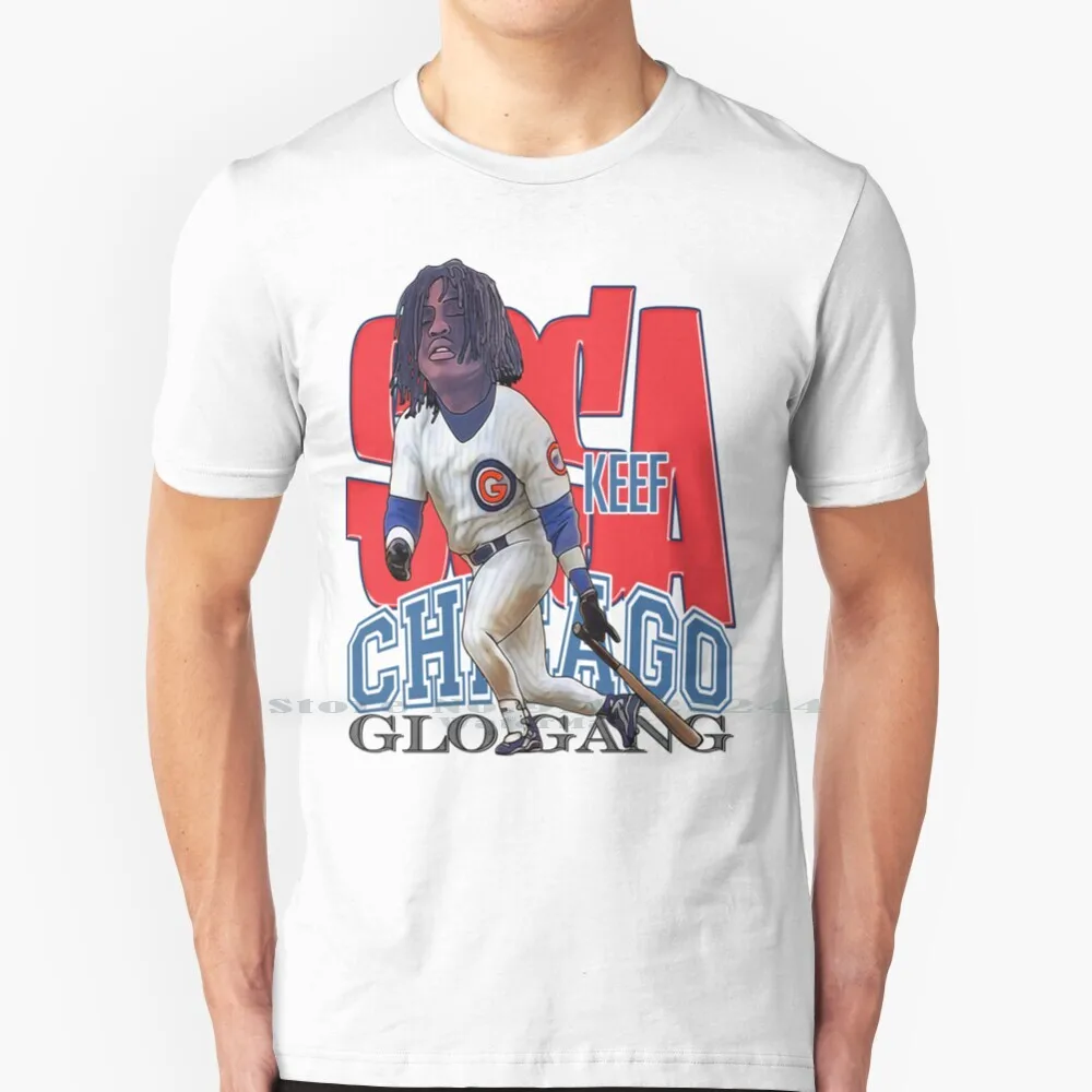 Sosa T Shirt 100% Puro Cotone Otto 300 Glo Gang Chief Keep Chicago Rap Bang Creative Trending Vintage Cool Gift Euro Us Size