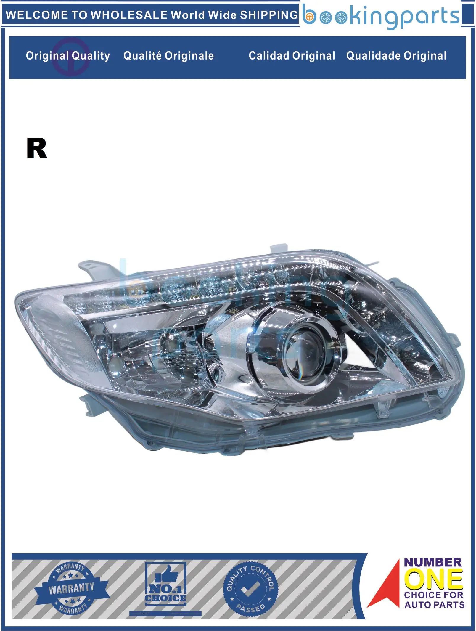 Hea50184(R), Faro Per Toyota Corolla Axio 08 [Led]