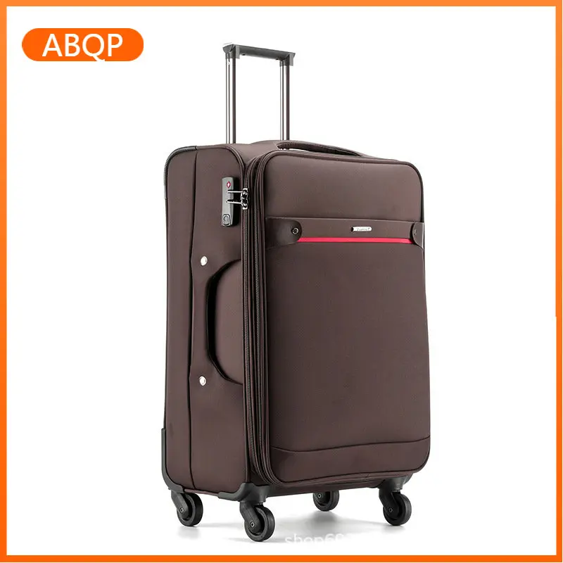 Abqp Business 20 Pollici Carry-On Oxford Cloth Trolley Valigia Uomo Cardanico Wheel Set Di Valigie Da Viaggio Password Box 30 Pollici All'Ingrosso