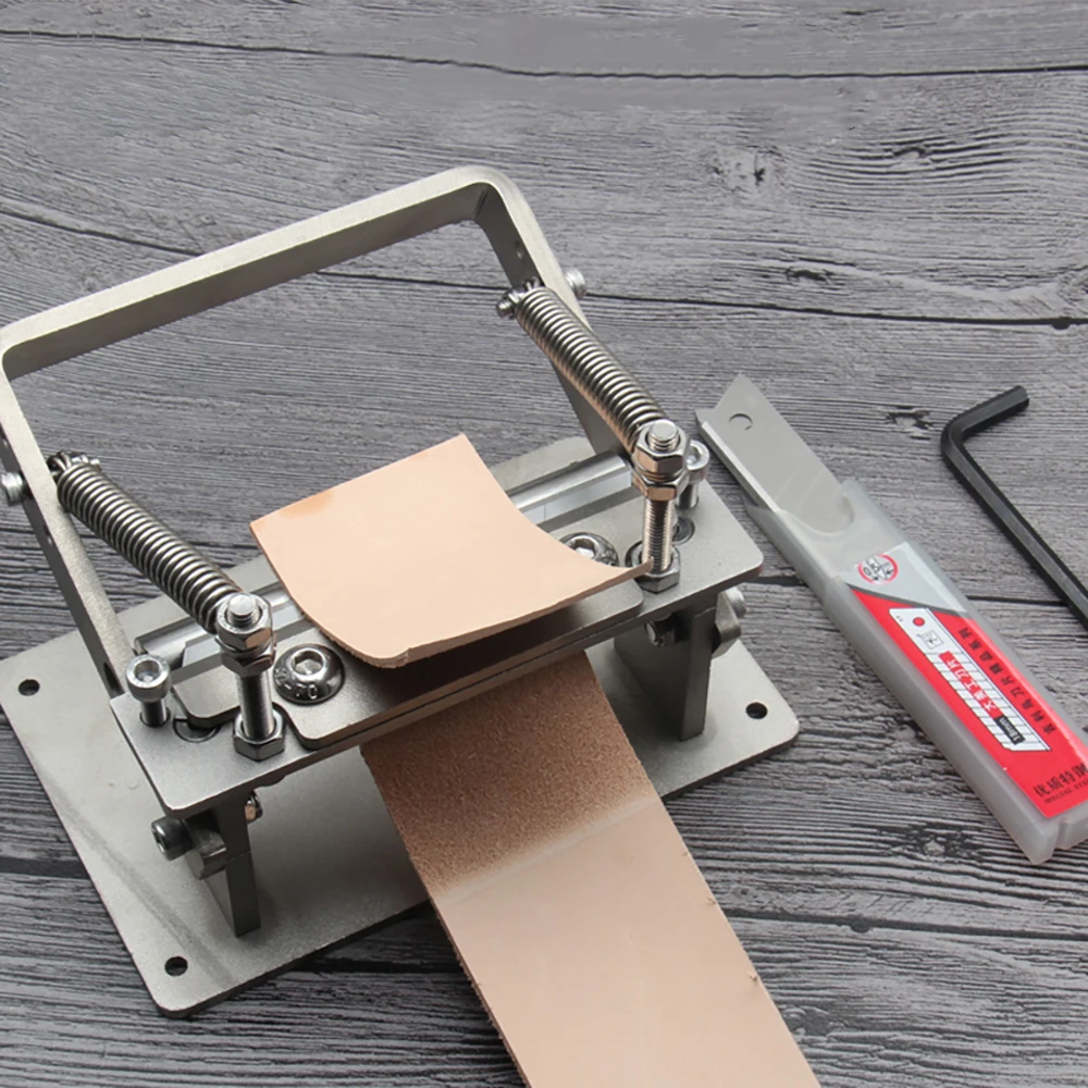 Manual Stainless Steel Leather Thinning Machine, Suitable For Both Soft And Hard Leather