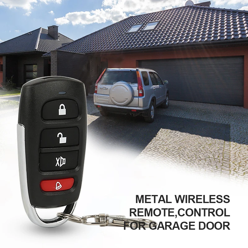 Copia Telecomando Auto 4 Canali Codice Garage Cancello Apriporta Telecomando Duplicatore Clonazione Codice Chiave Auto