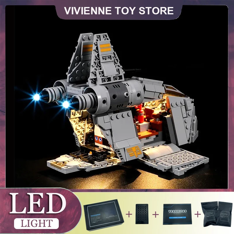 Kit Luci A Led Per Lego 75338 War Tave On Ferrix Building Blocks Giocattolo In Mattoni (Solo Luce A Led, Senza Modello Di Blocchi)