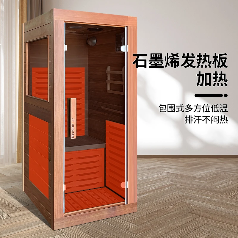 Singolo Mini Far Infrared Light Room Assistenza Sanitaria Per La Casa Sweat Steaming Room Box Sauna Room