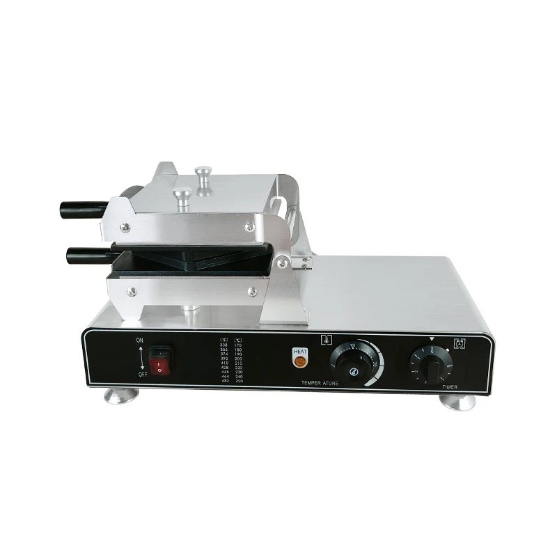 1500W Waffle Maker Commercial Hongkong Bubble Egg Puff Cake Baker Machine Reversibili Doppie Teglie Snack Food Stallo