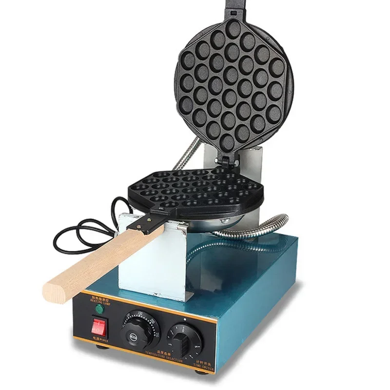 Commerciale Elettrico 110V /220V Padella Antiaderente Uovo Bubble Waffle Maker Eggettes Puff Cake Iron Maker Macchina Bubble Egg Cake Forno