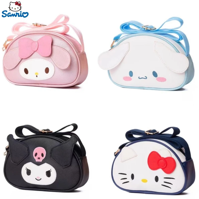 Sanrio Cartoon Cute Kitty Mini Kulomi Big Eared Dog One Shoulder Messenger Bag Rossetto Cancelleria Storage Borse Cosmetiche Quadrate
