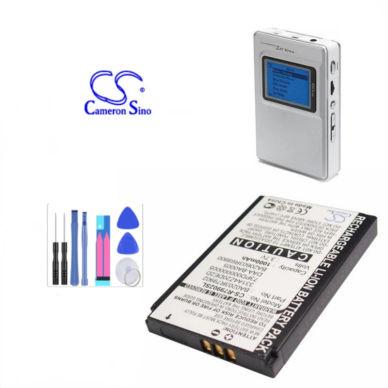 Batteria Per Lettore Multimediale Muslima73Pd000000005 Muslimfor Creative Nomad, Muvo2, Jukebox Zen Xtra, Jukbeox Zen Nx