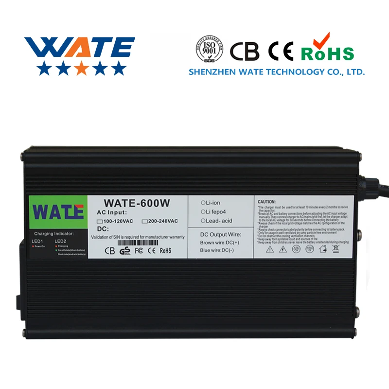 25.2 V 15A Caricatore 6 S 24 V Li-Ion Battery Pack Caricatore Astuto Caso Di Alluminio Lipo/Limn2O4/Licoo2 Bici Elettrica