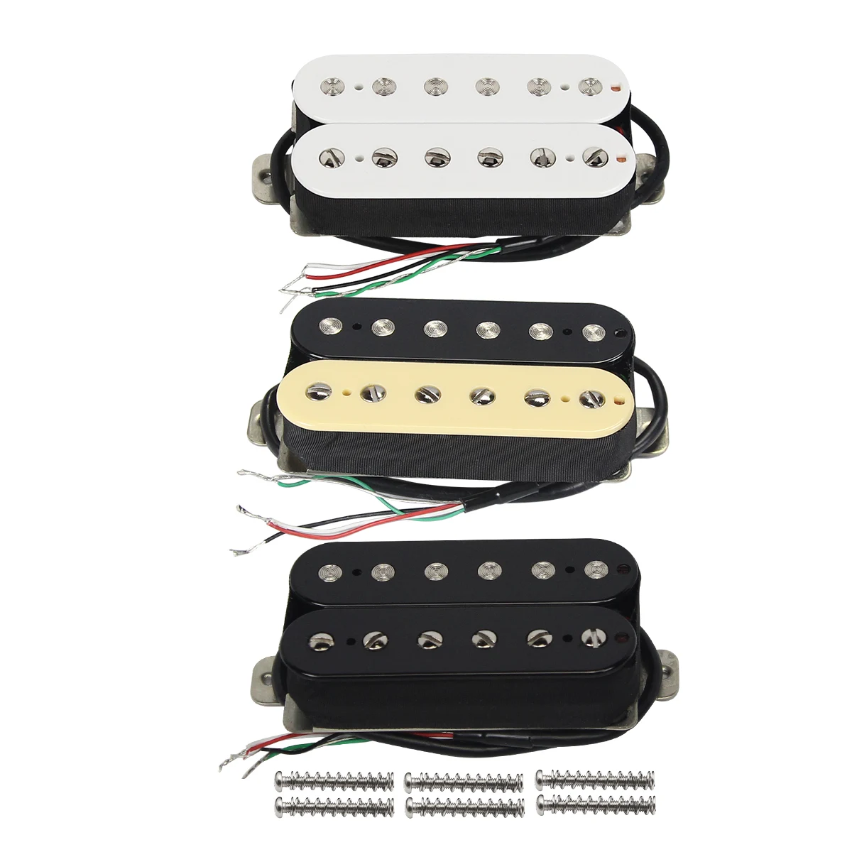 Fleor 1Pc Chitarra Alnico 2 Humbucker Pickup Parti Di Chitarra Elettrica