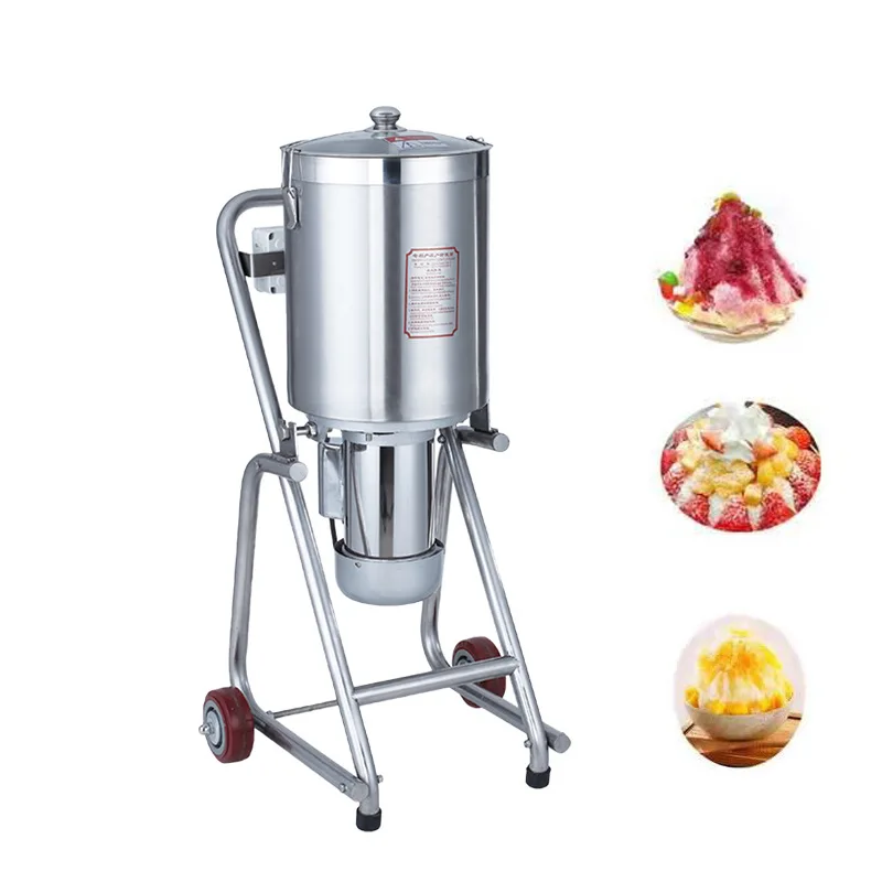 Macchina Per Frullato Grande Commerciale Da 30 Litri, Tritaghiaccio, Macchina Per Ghiaccio Tritato, Frullatore, Milkshake Mung Bean Ice