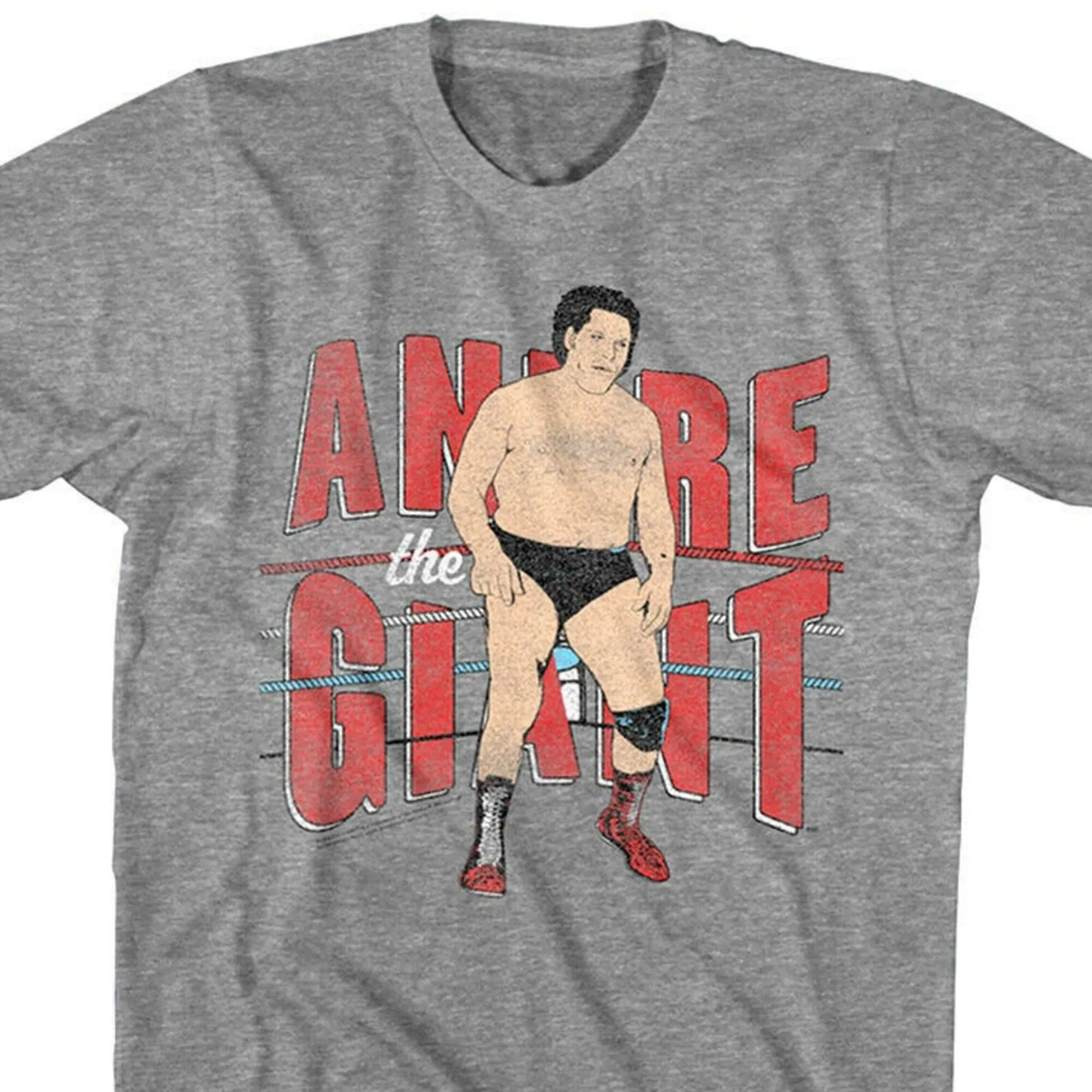 Andre The Giant Tshirt Turnbuckle Jump Wrestling Ring Shirts