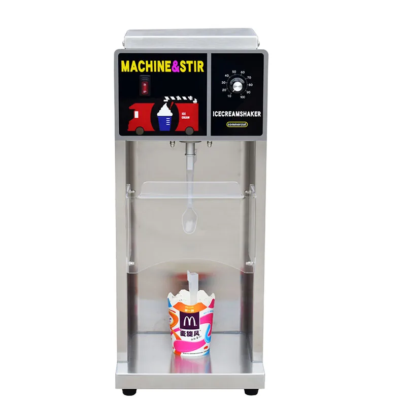 Dq-888 Soft Ice Cream Mixer Frozen Dessert Mixer Mcflurry Machine Oreo Cyclone Commercial Ice Cream Shop Restaurant Equipment