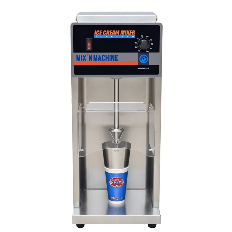 10000Rpm Milkshake Machine Frozen Dessert Mixer Soft Ice Cream Mixer Blizzard Machine Smoothie Shops Ice Cream Shop Equipment