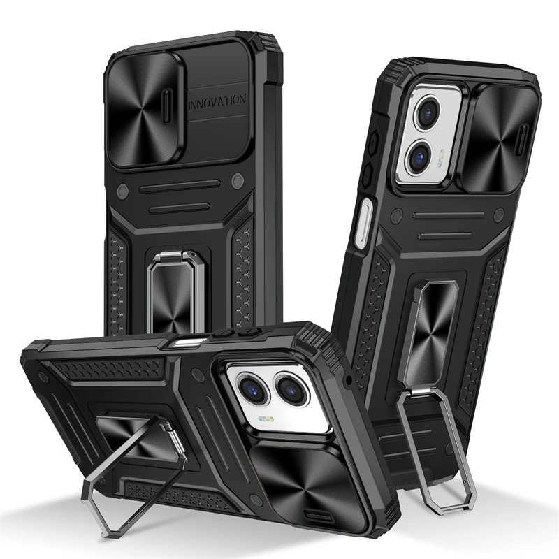 Per Motorola Moto G Case Antiurto Stand Armor Magnetic Motorola Moto G 2023 Cover Protector Gomma Motorola Moto G 2023 Case