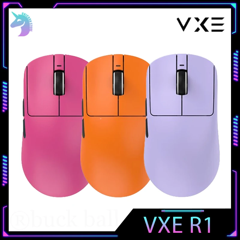 Vgn Vxe Dragonfly R1 Mouse Wireless Bluetooth Mouse R1 Pro Gaming Mouse Leggero Velocità X Paw3395 Low Delay Fps Gamer Mouse