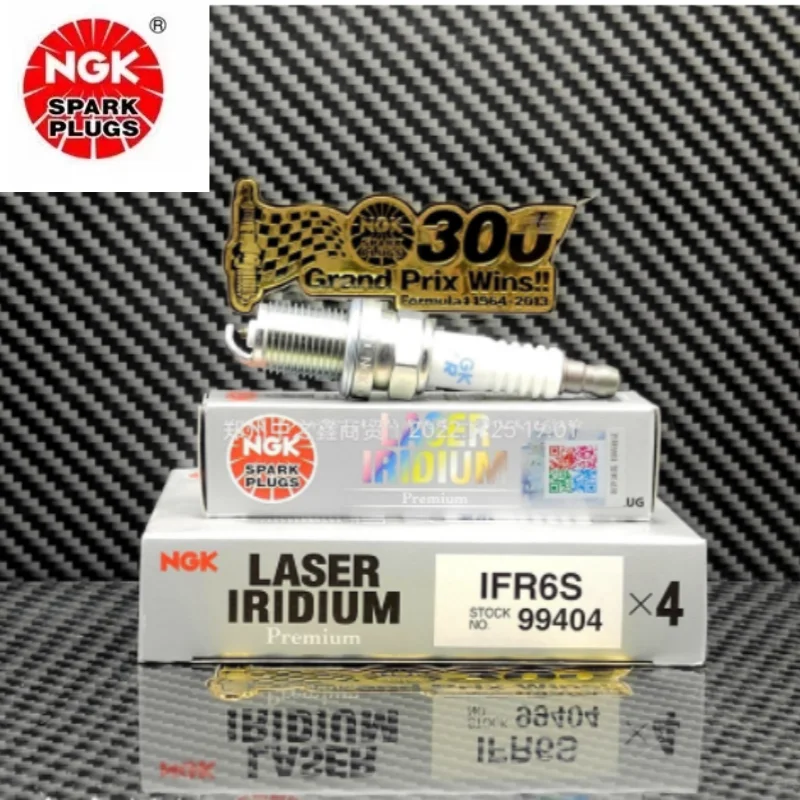 4/6 Pz Ifr6S 99404 Qriginal Ngk Laser Iridio Platino Candele Per Mitsubishi Pajero Eclipse Endeavor 3.8L 6 G75