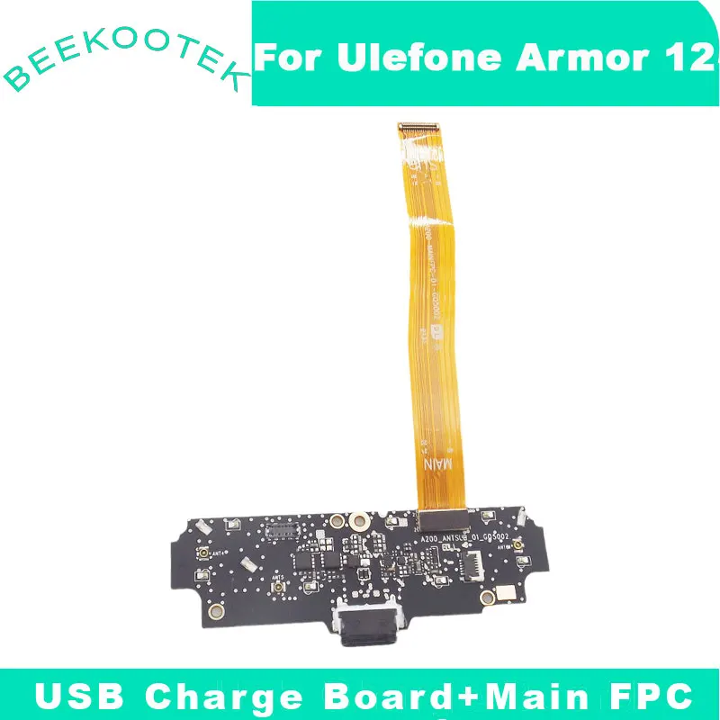 New Original Armor 12 Usb Board Main Board Connector Main Fpc Cable Repair Replacement Accessories For Ulefone Armor 12 Phone