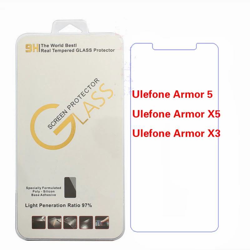 Per Ulefone Armor X3 X5 Armature 5 Armature 5 5S Vetro Temperato Per Ulefone Armor X5 Armature X3 2.5D Pellicola Salvaschermo Per Ulefone Armor X3