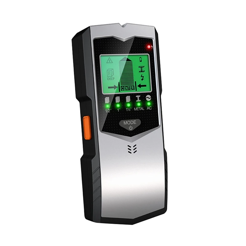 Abs 5 In 1 Stud Metal Detector Ac Wood Per Finder Cavi Cavi Profondità Per Finder Per Strumenti Di Analisi Tester