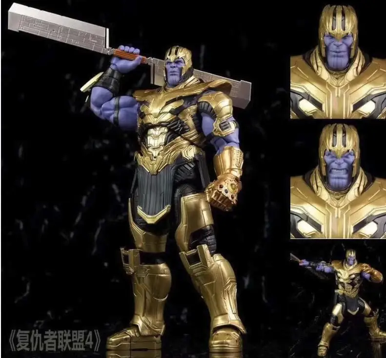 Marvel Avengers Endgame Thanos Bjd Joint Movable Pvc Figure Toys