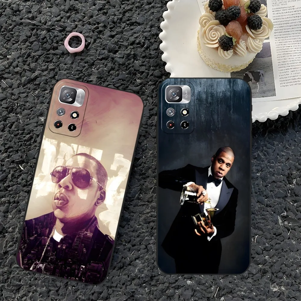 Singer Jay-Z Custodia Per Telefono Rapper Per Xiaomi Redmi Note 14 13 12 11 9 Ultra 10 Lite Poco F4 F5 X5 Pro Plus Cover