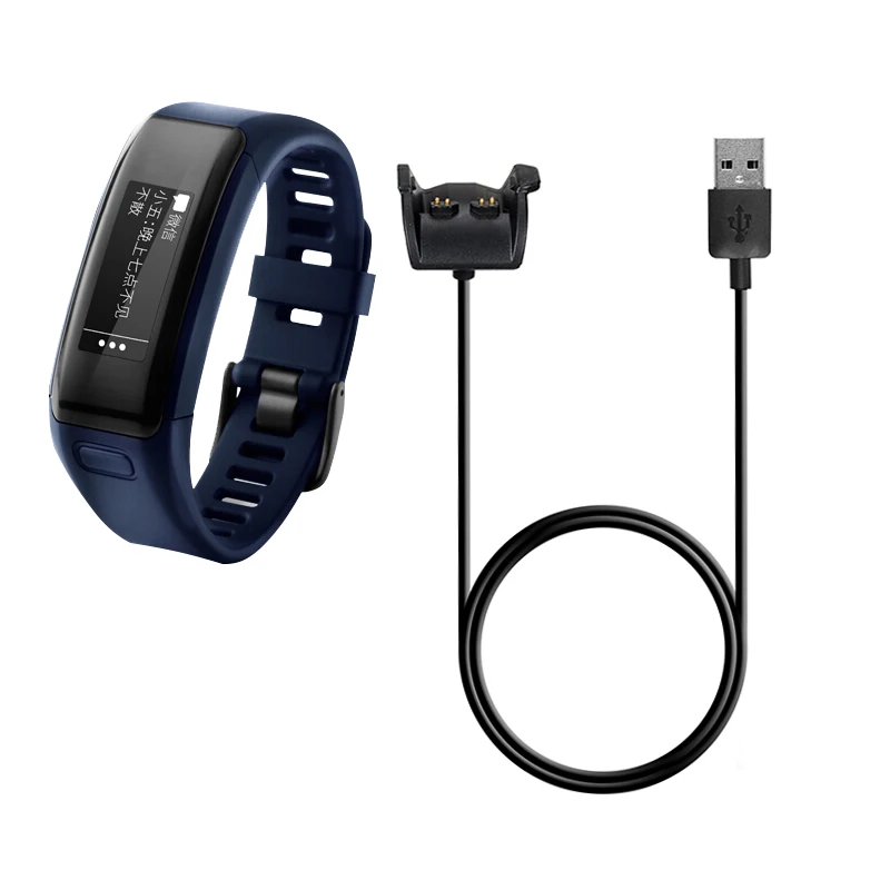 Nuolianxin Compatibile Con Caricabatterie Garmin Vivosmart Hr Plus, Cavo Di Ricarica Per Garmin Vivosmart Hr/Vivosmart Hr + (Nero)
