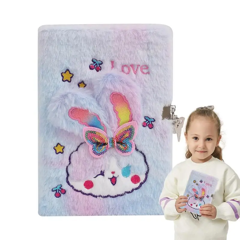 Peluche Bunny Notebook Journal Notebook Journal Bunny Diary Bloccabile Peluche Bunny Journal Notebook Set Diario Coniglio Per Bambini Ragazze