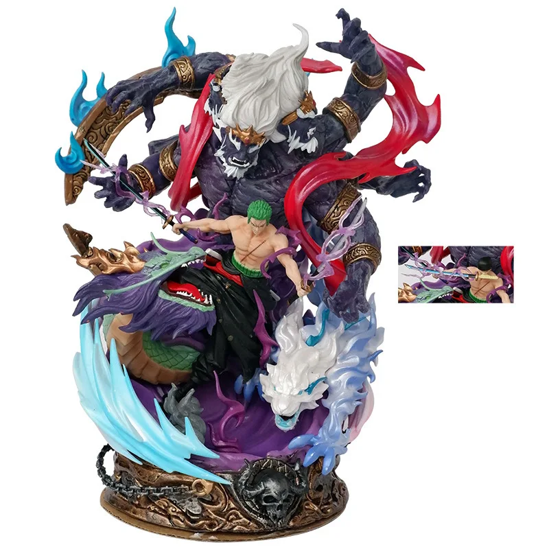 One Piece Pirate King 21Cm Lx Enma Hell Sauron Sauron Scene Figure Model Statue Boy Gift Collection Ornament
