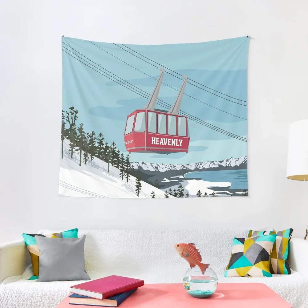 Celeste Mt. Gondola Arazzo Sfondi Home Decor Home Decor Ators Home Decor Ation Tapestry