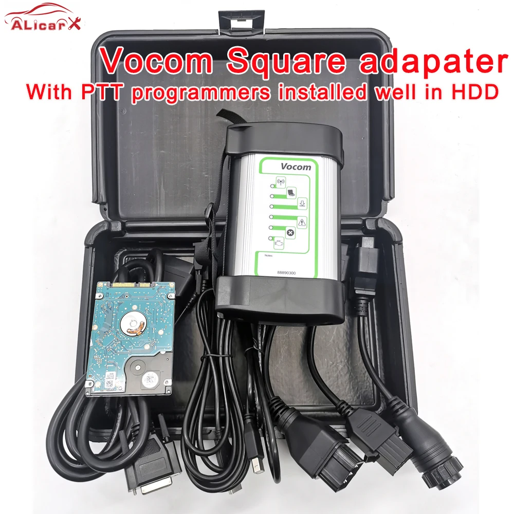 Vocom 88890300 Truck Diagnostic Scanner Interface V2.8 Tech Tool Truck Obd Scanner Per Reno /Ud/Mack/ V-Lo