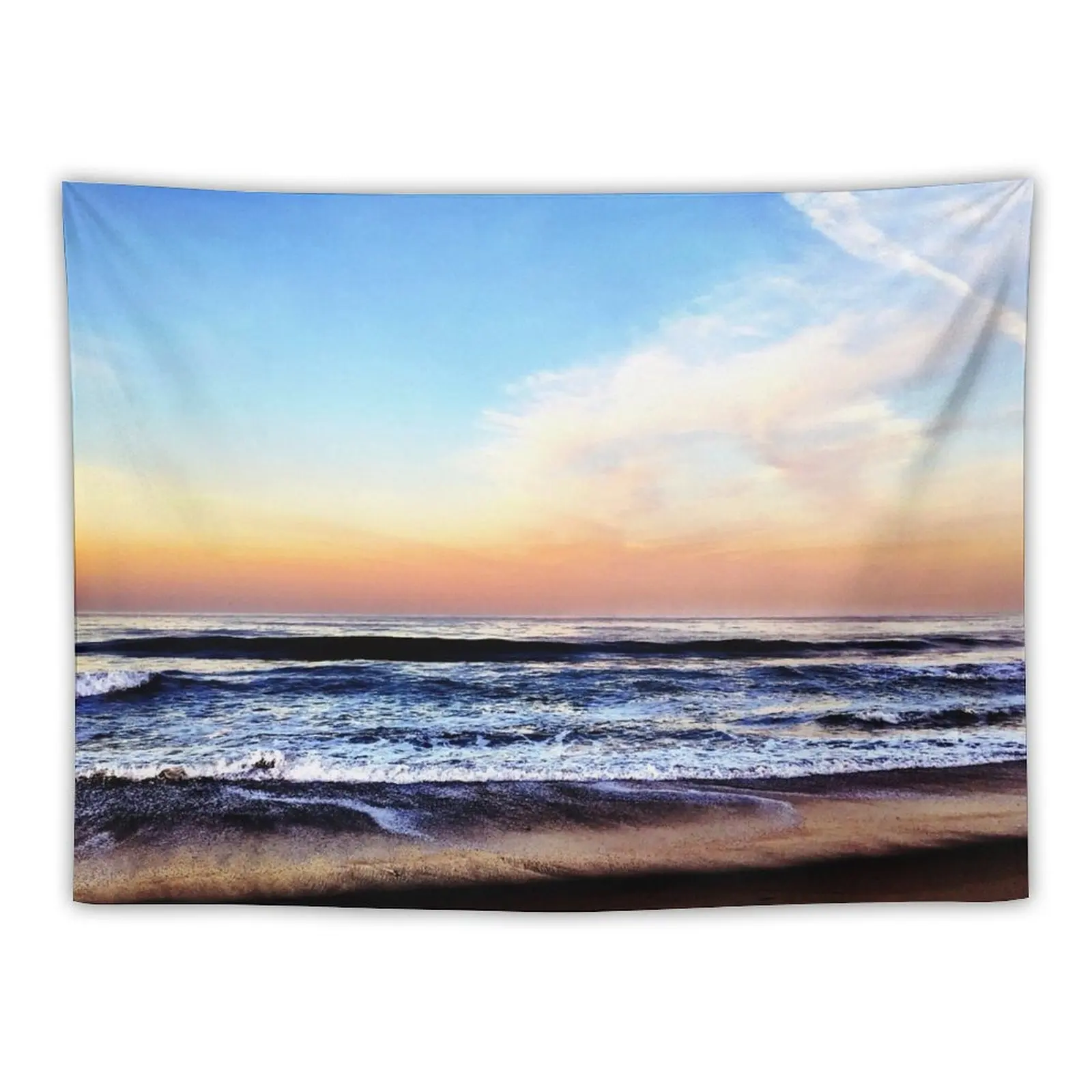 Zuma Beach Sunrise Tapestry Room Decalcomania Estetica Soggiorno Decorazione Estetica Della Stanza