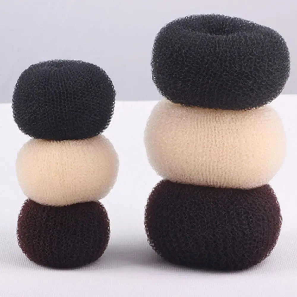 Donne Magic Donut Hair Ring Bun Ex Shaper Hair Styler Hair Bun Donut Foam Sponge Big Ring Hair Styling Tie Updo Maker Tools