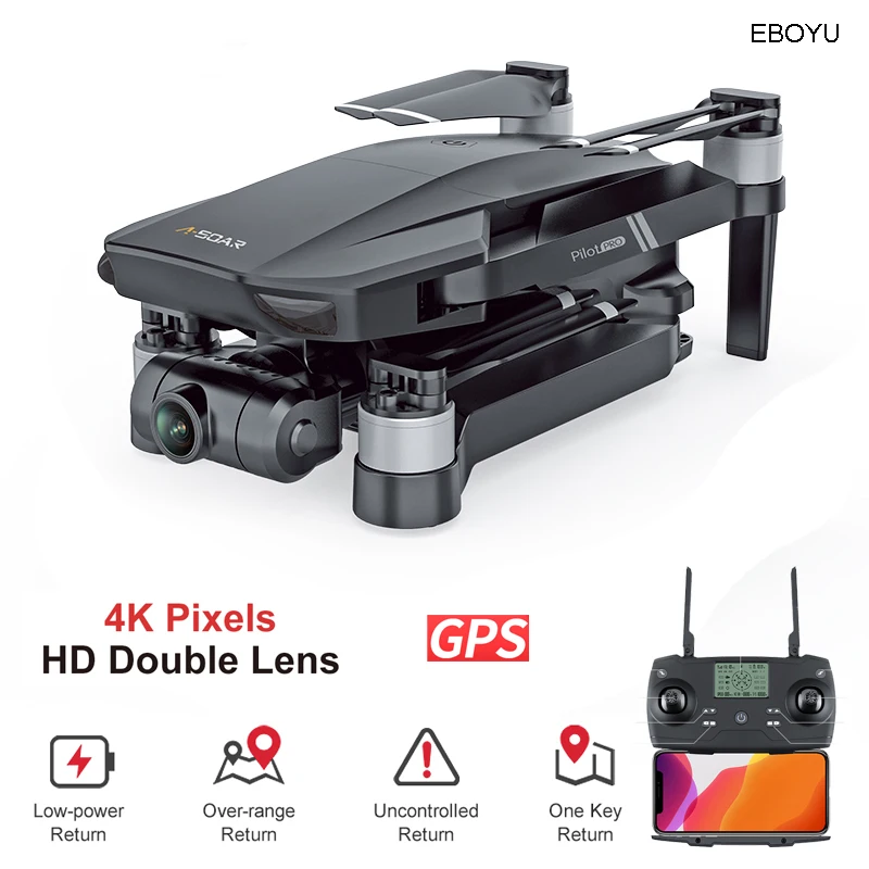 Jjrc X19 Gps Drone Con Motore Brushless 5G Wifi Fpv 4K Hd Camera Dual Gps Return Positioning Pieghevole Rc Drone Quadcopter Toy Rtf