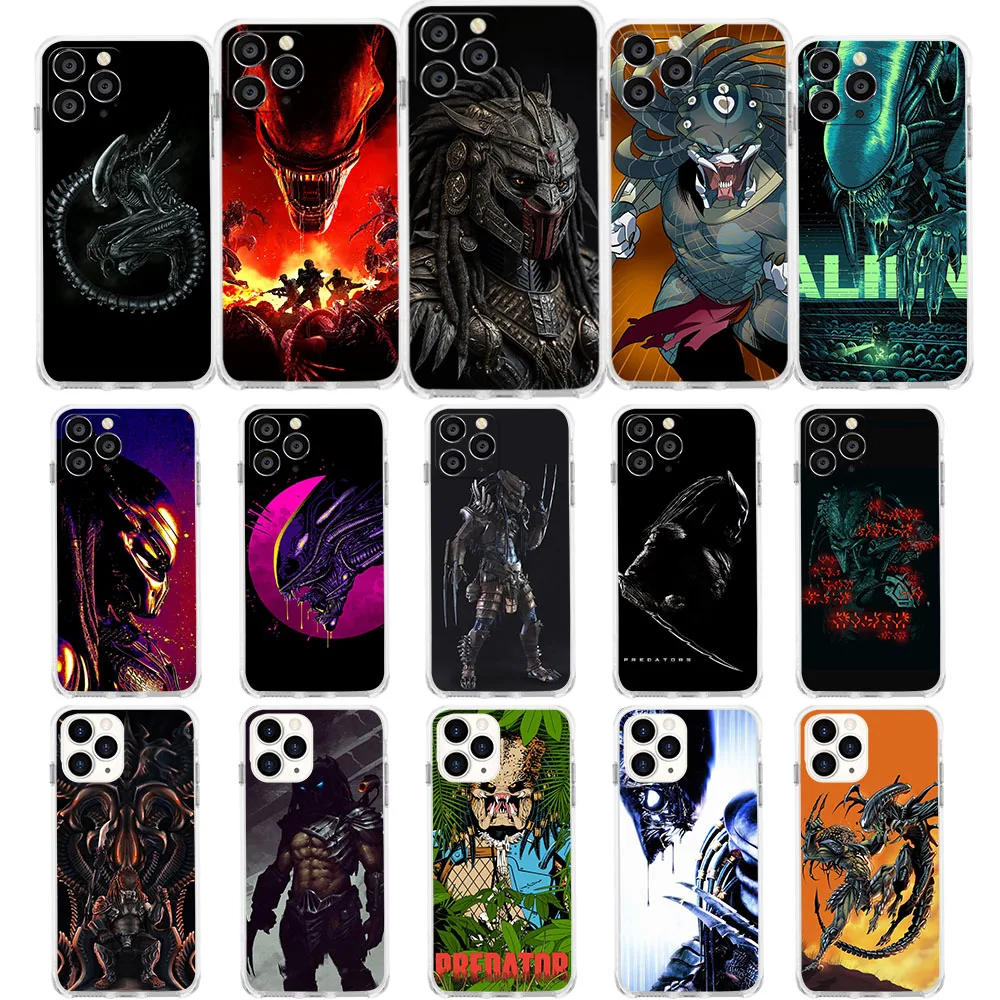 Ny-7 Alien Elite Predator Custodia Morbida Per Oppo Reno A17K A77S A78 Findx5 8 8T Pro