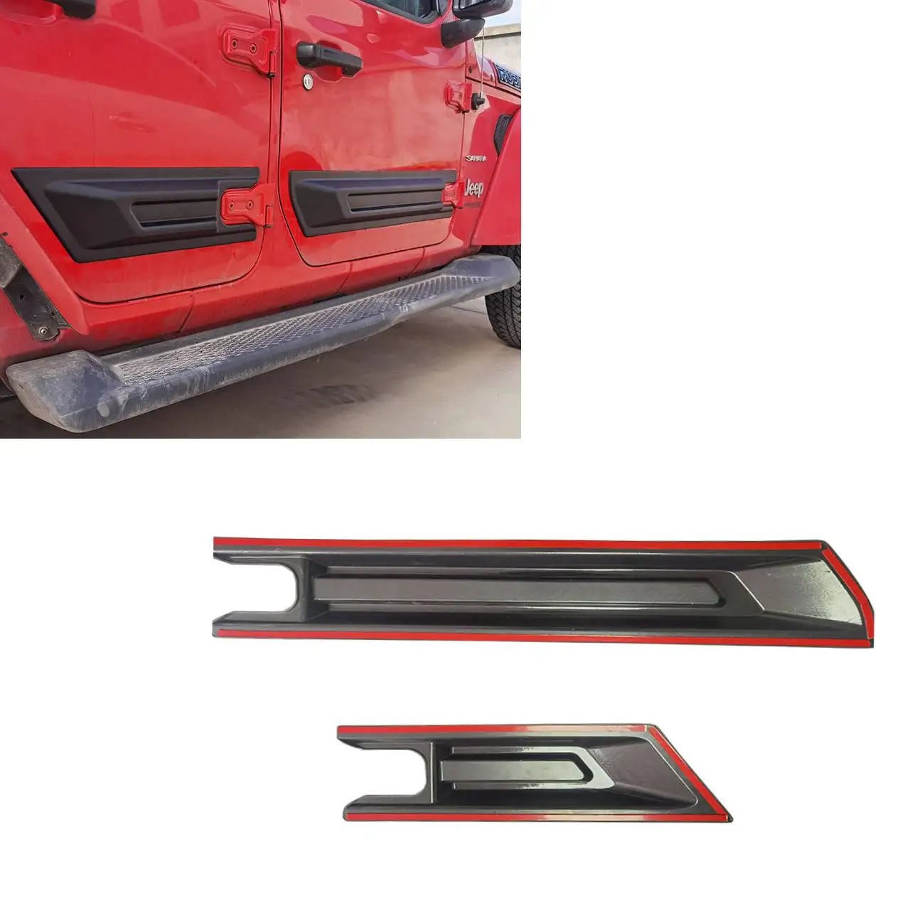 Jl1205 Abs Protezione Porta Laterale Per Jeep Jl Per Wrangler 2018 Jl 4 Porte Lantsun