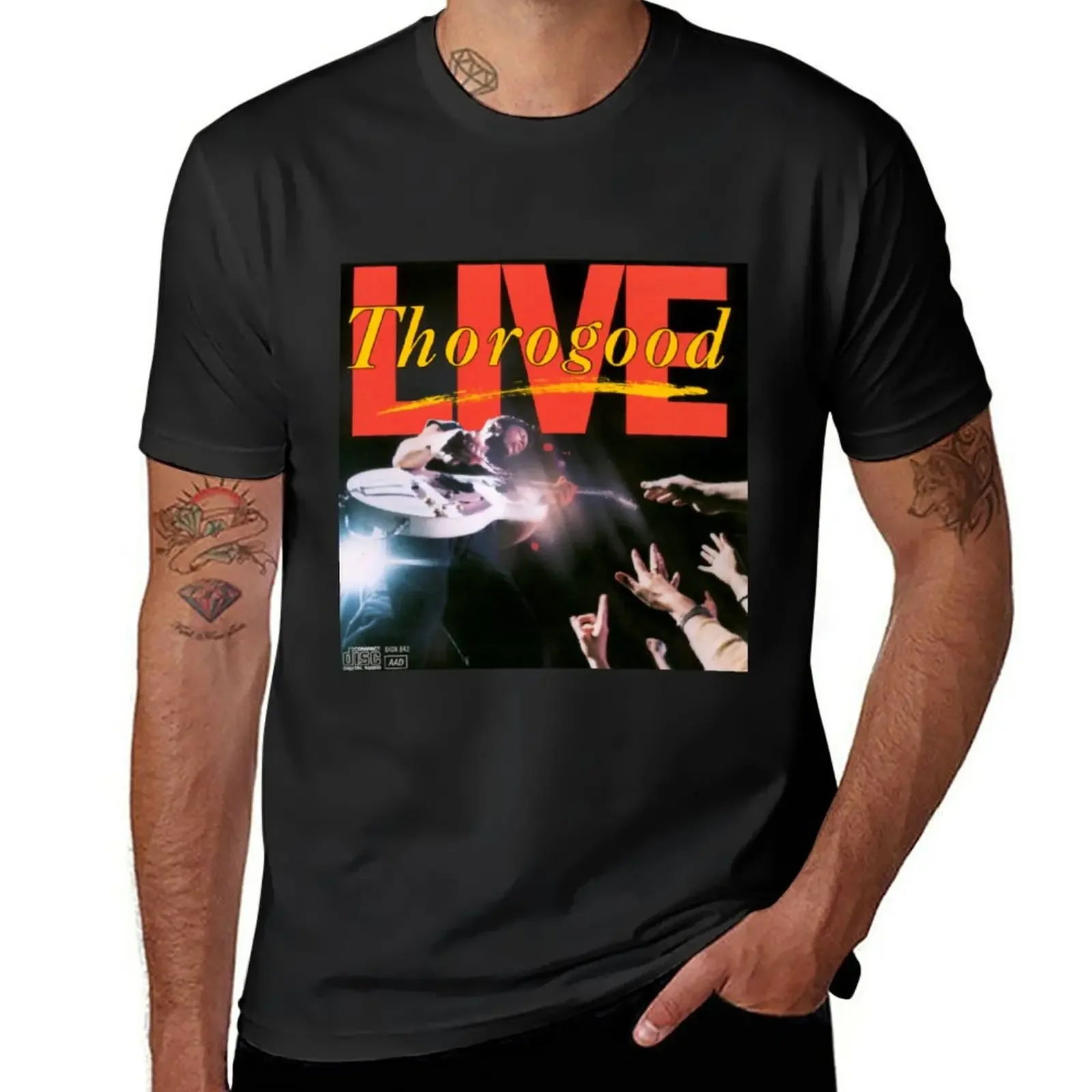 George Thorogood Live T-Shirt Vestiti Estivi Top Estivi Magliette Da Uomo