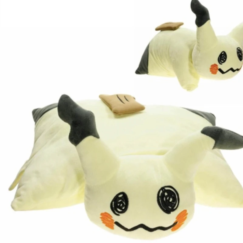Cartoon Pokemon Mimikyu Plush Foldable Cushions Pillow Mimikyu Plushie Doll Christmas Gift Toys Home Decoration