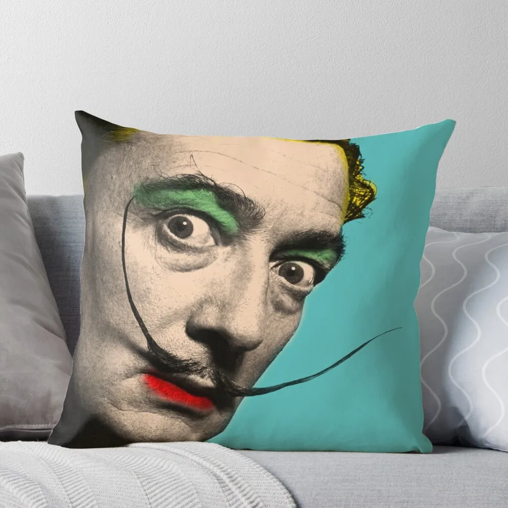 Fodera Per Cuscino In Marmo Per Divani Salvador Dali Throw Pillow