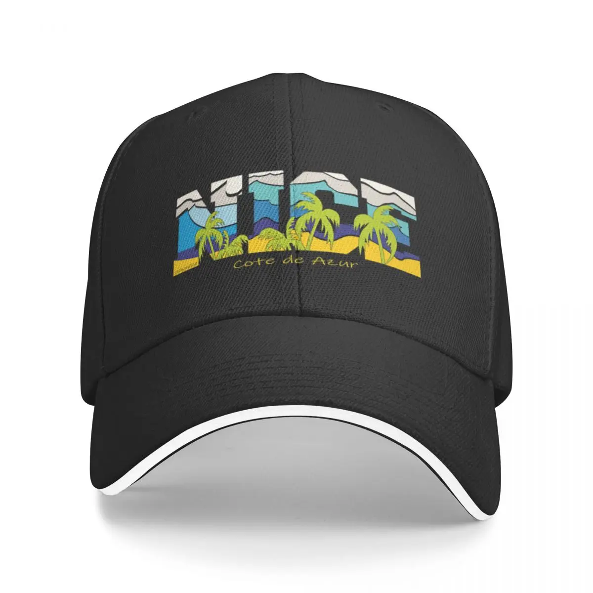 Bella Città-Costa Azzurra-Estate Un Cappello Da Baseball