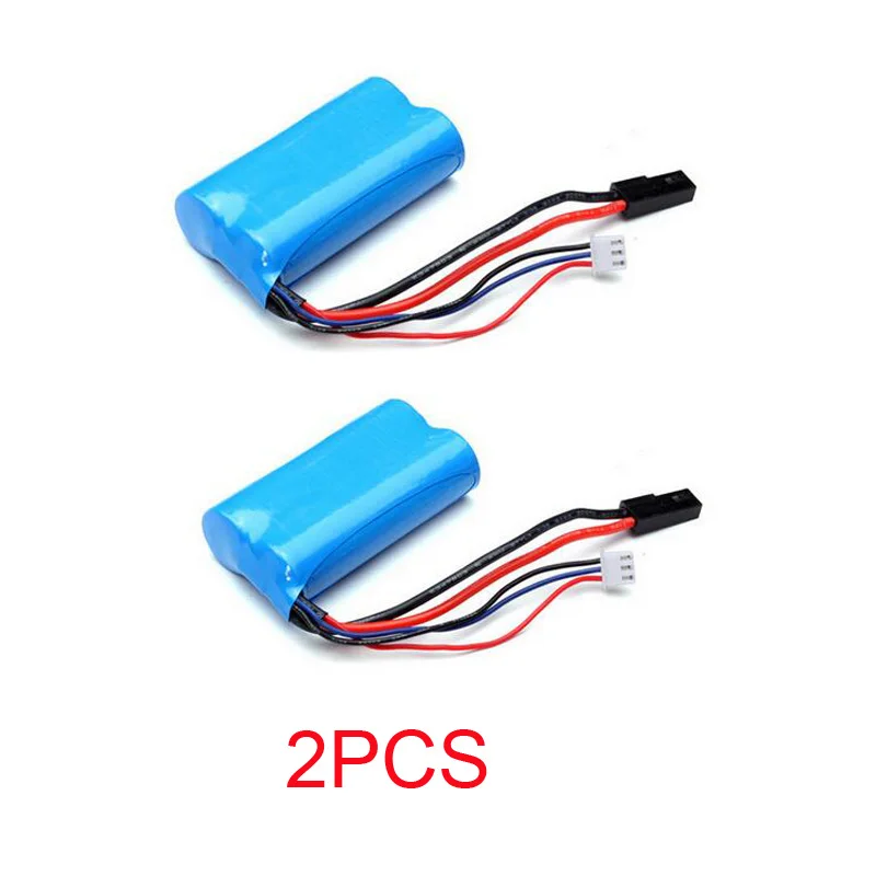2Pcs 7.4V 1500Mah Batteria Per Mjx T40C T640 F49 Rc Elicottero Pezzi Di Ricambio Accessori