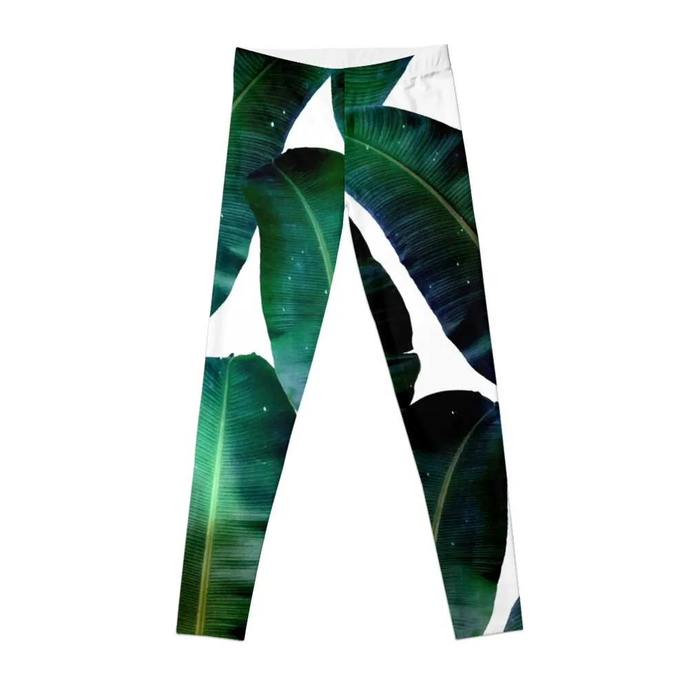 Cosmic Banana Leaves # Redbubble # Lifestyle Leggings Active Wear Harem Pants For Girls Womens Leggings