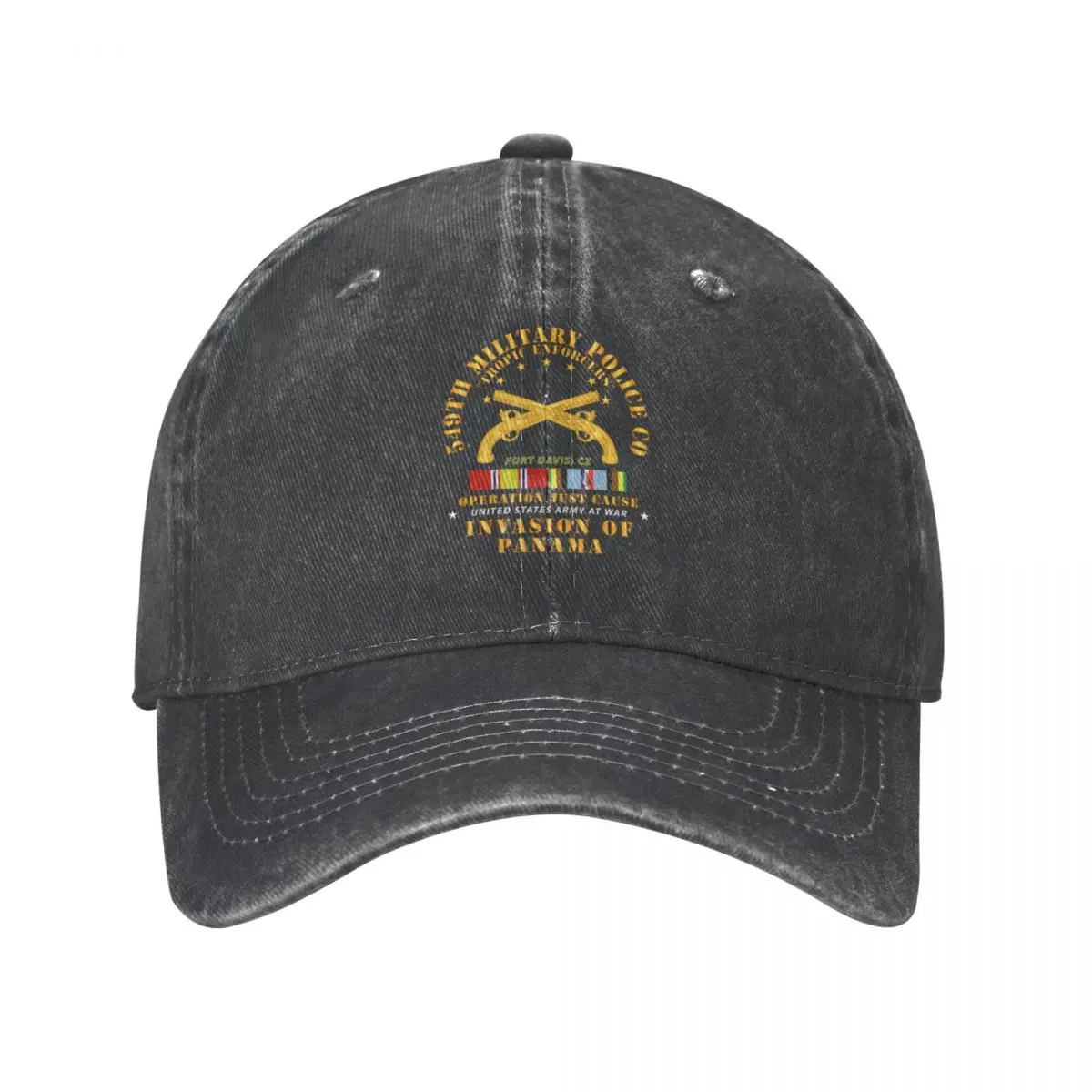 Just Aise-549Th Military Police Co - Ft Davis, Cz W Svc Ribbons Cappello Da Cowboy Cappellini Da Golf Per Donna Uomo