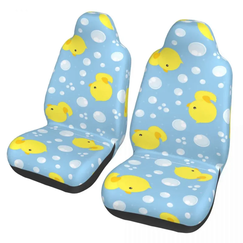 Cartoon Yellow Duck Pattern Copertura Universale Four Seasons Car Protector Fabric Hunting