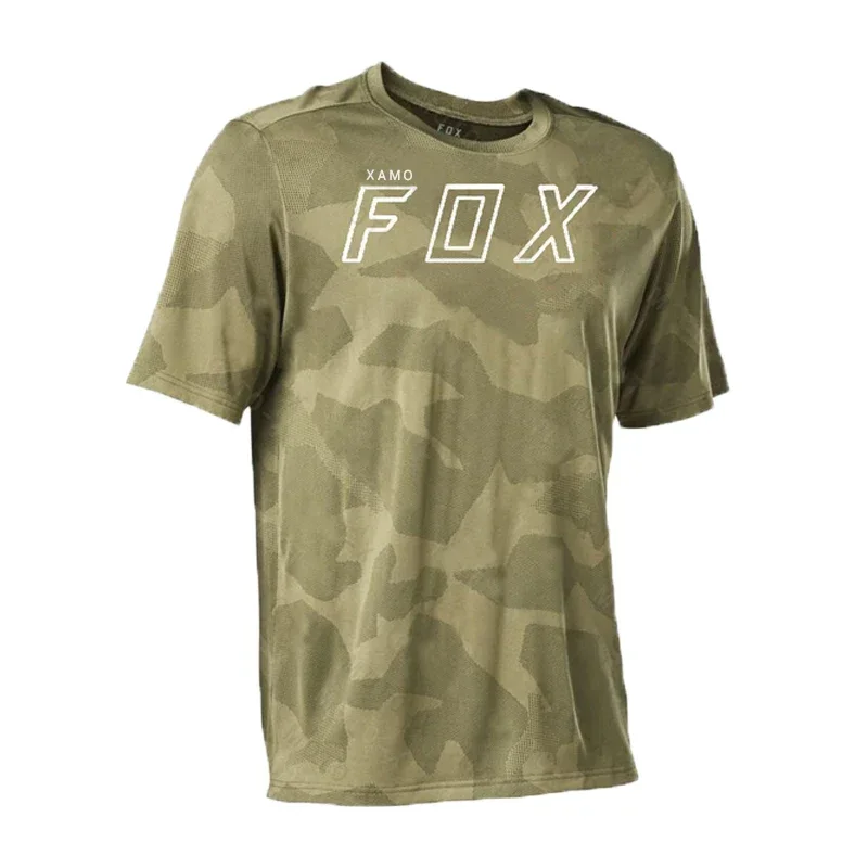 2023 Foxxamo Mountain Bike Off-Road Downhill Jersey Mtb Moto Off-Road Felpa Bmx Ciclismo Downhill Felpa