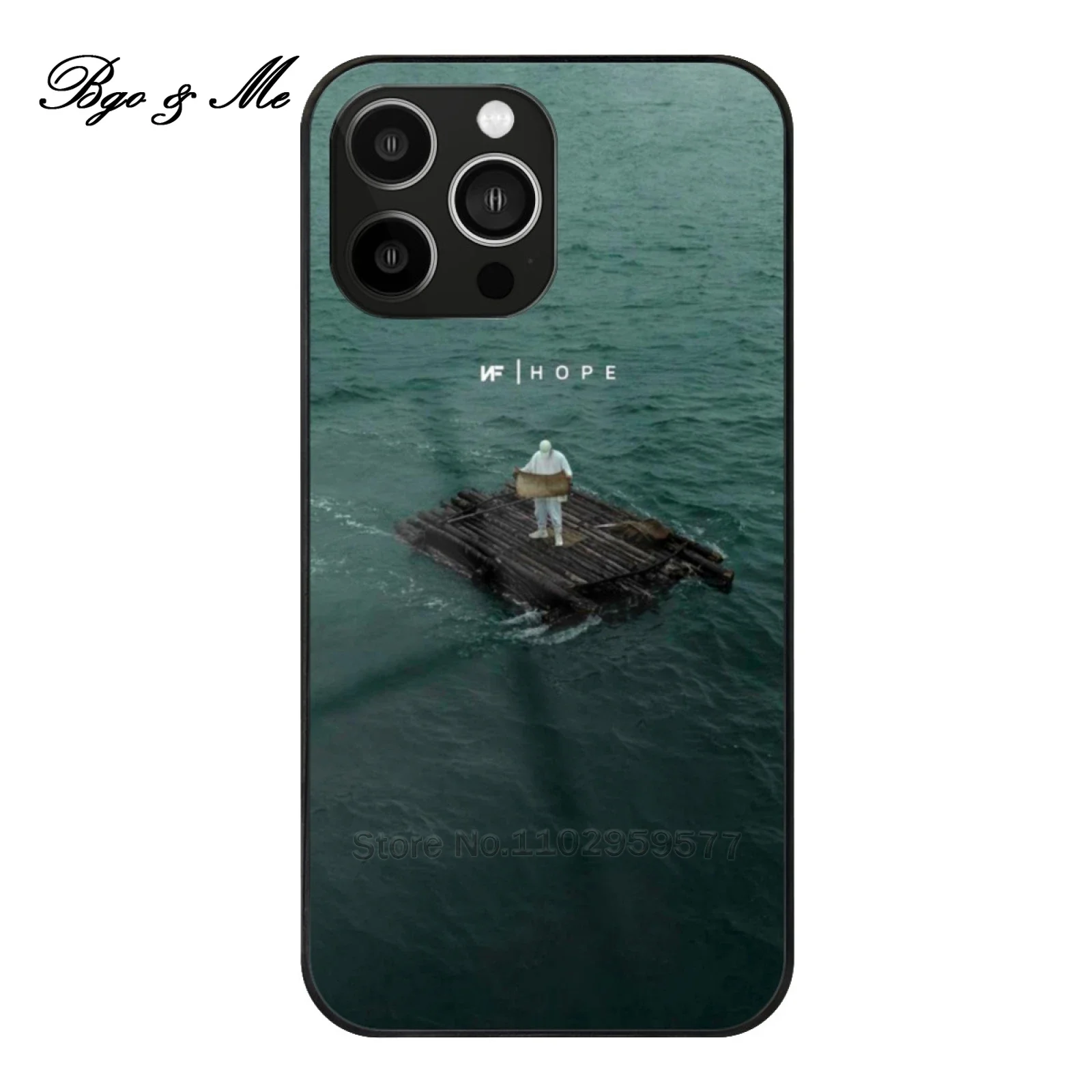 Custodia In Vetro Hope Per Iphone 15 14 13 Pro Max Cover In Vetro Temperato Hope Album Nf Hope Tour