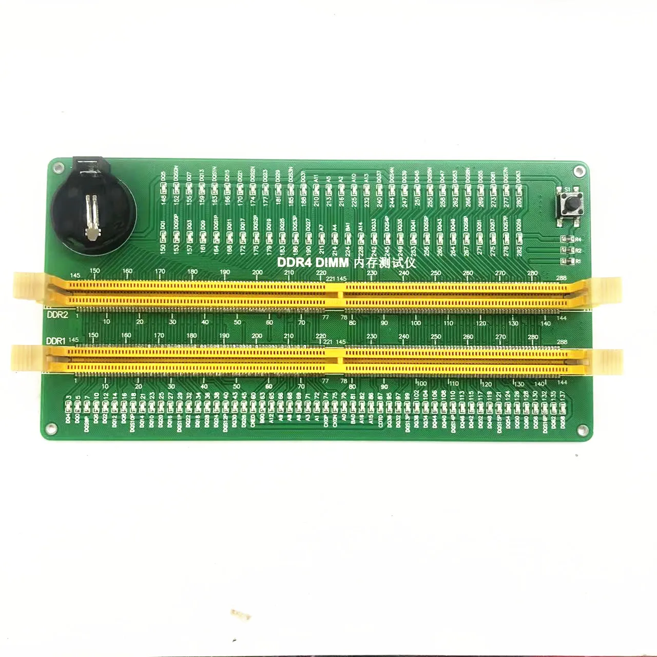 Slot Di Memoria Della Scheda Madre Portatile/Desktop Ddr4 Ddr5 Test Dell'Analizzatore Di Riparazione Diagnostica Sdram So-Dimm Pin Out Con Scheda Test