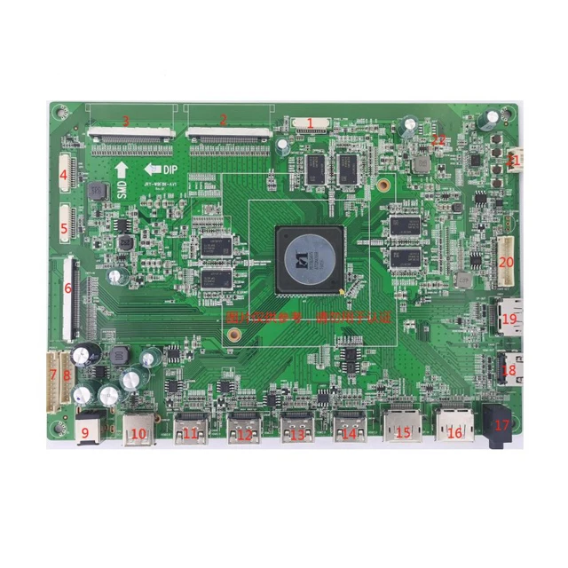 Scheda Driver Monitor Uhd 144Hz Scheda Driver Segnale 7680*4320 8K
