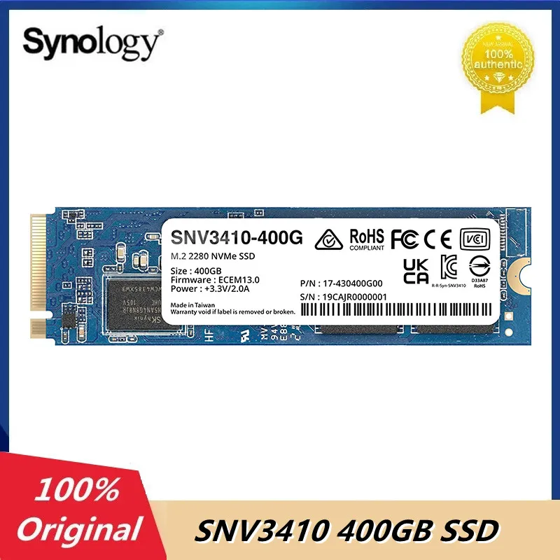 Sinologia Originale 400Gb M.2 2280 Ssd Snv3410 400Gb (Snv3410-400G) Unità A Stato Solido Interna Per Laptop/Notebook