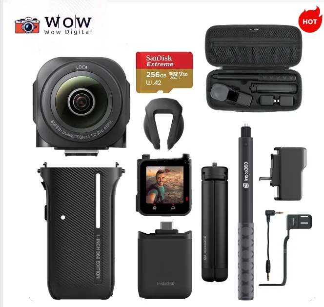 Insta360 One Rs 1 Pollice 360 Edition 6K 360 Leica Lens Video Flowstate Stabilization Action Camera