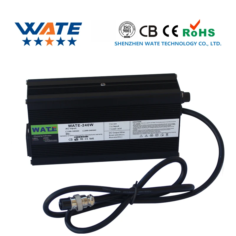 16.8 V 10A Caricatore 4 S 14.8 V Li-Ion Batteria Smart Charger Lipo/Limn2O4/Licoo2 Battery Charger Con Ventola In Alluminio Caso
